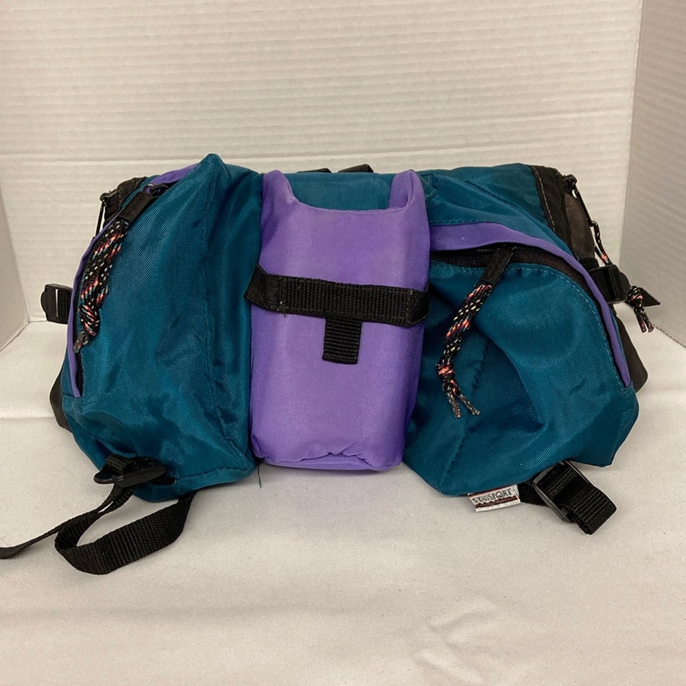 Stansport Hiking Walking Cycling Y2K Waist Fanny Pack Adjustable Zipped Pockets